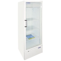 Kühlschrank mit Glastür